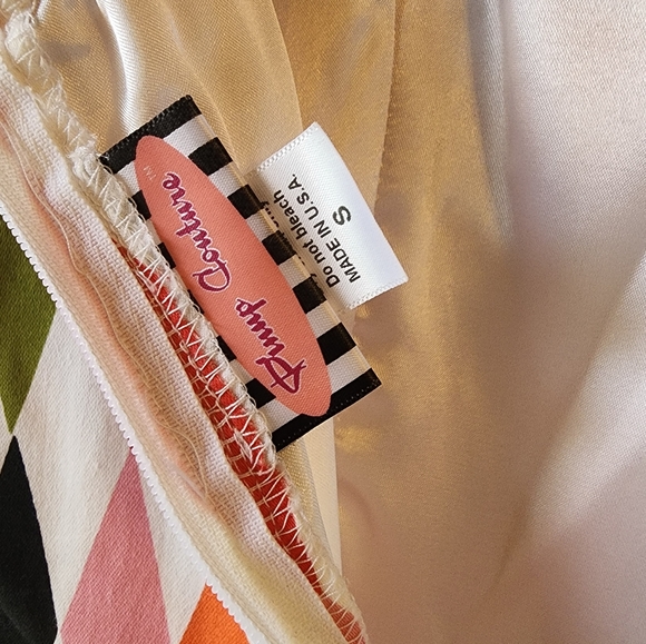 SMALL size S Jenny Dress Harlequin Pinup Couture EUC - Picture 2 of 7